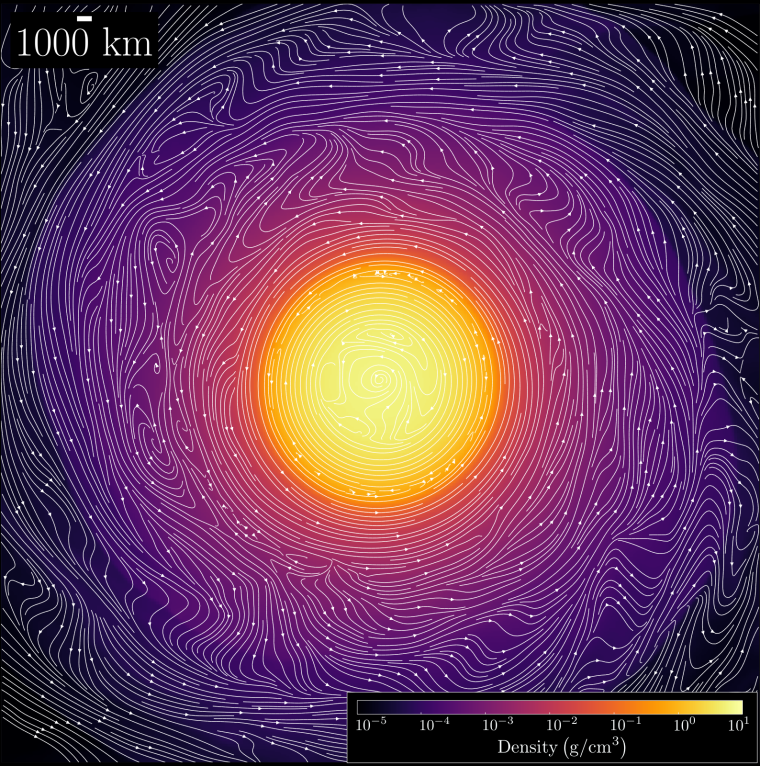 Protolunar disk